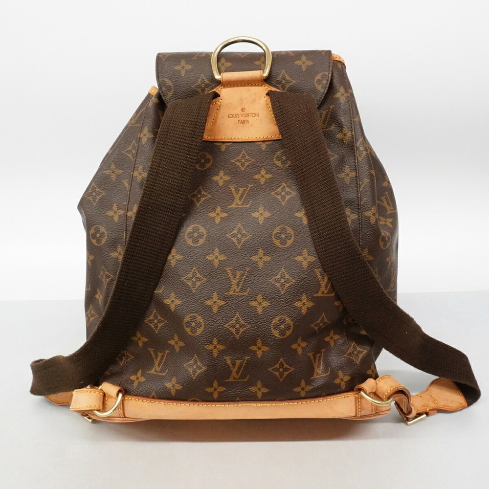 Louis Vuitton Monogram Montsouris GM Backpack/Daypack M51135 Brown (Women's) - Picture 13 of 13